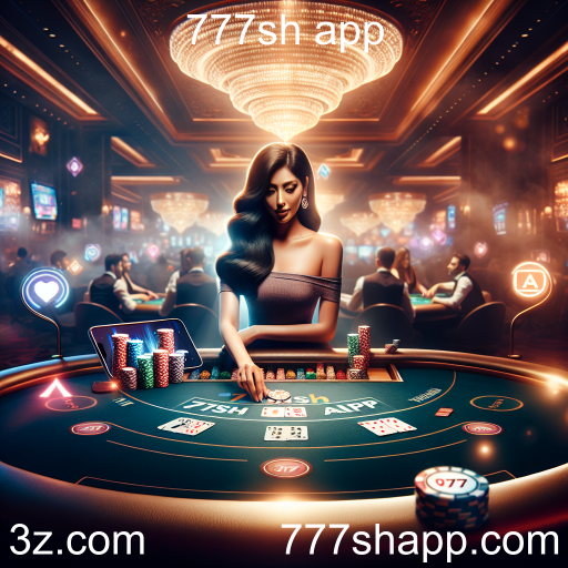 Experiência Imersiva de Cassino Ao Vivo no 777sh App